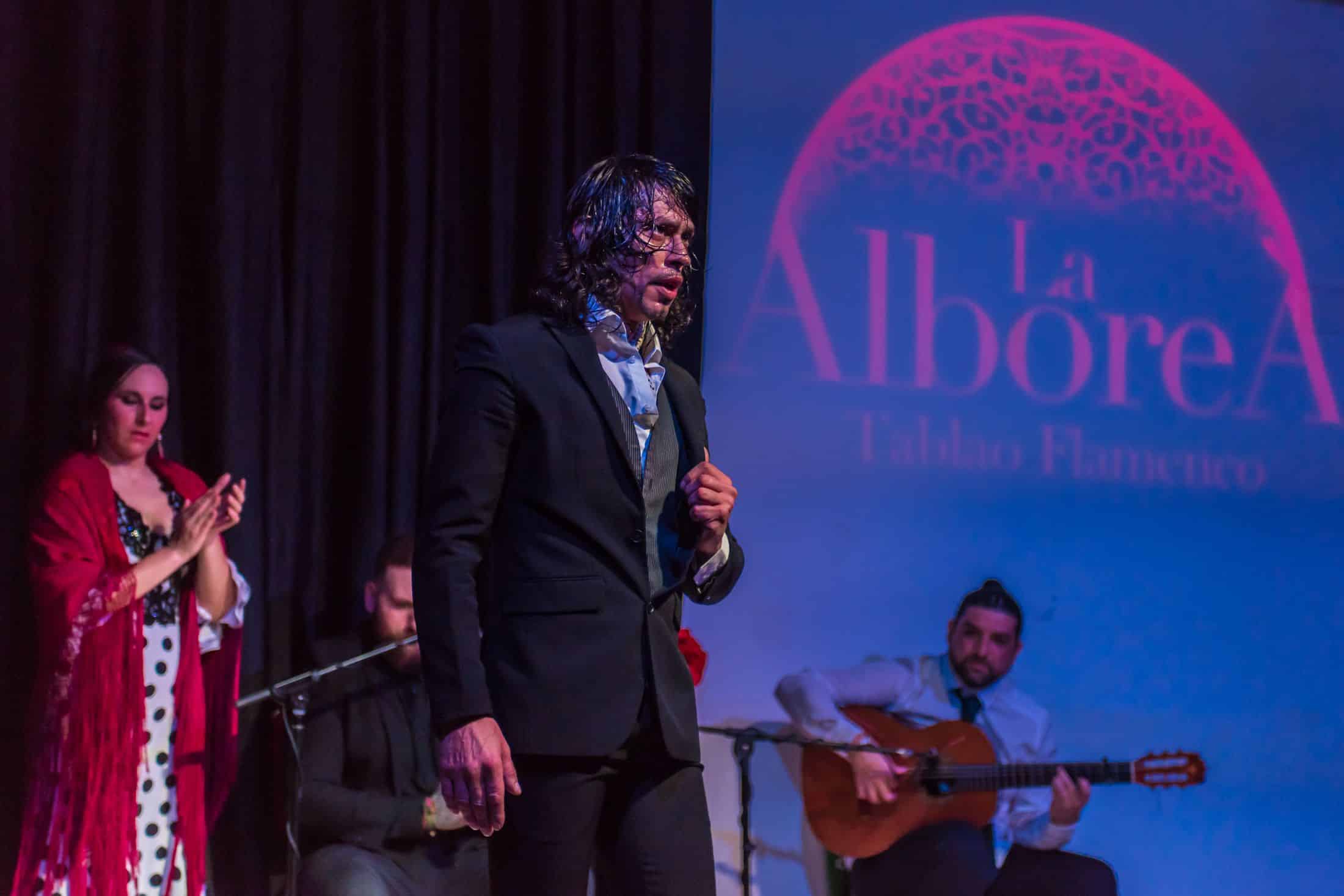 Cante Flamenco en Tablao Flamenco La Alboreá