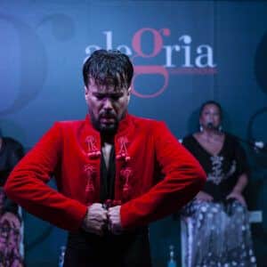 Bailaor del Tablao Alegría con Restaurante - Flamenco en Málaga