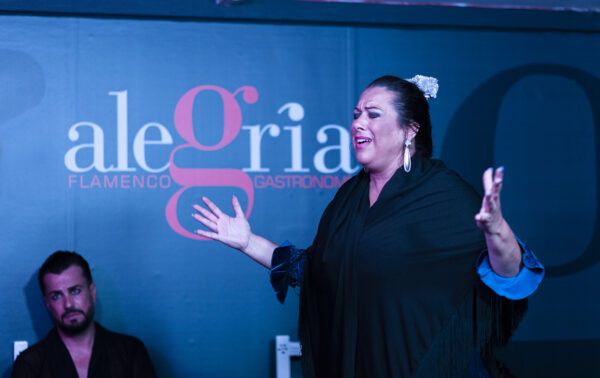 Cante en Tablao Alegría con Restaurante - Flamenco en Málaga