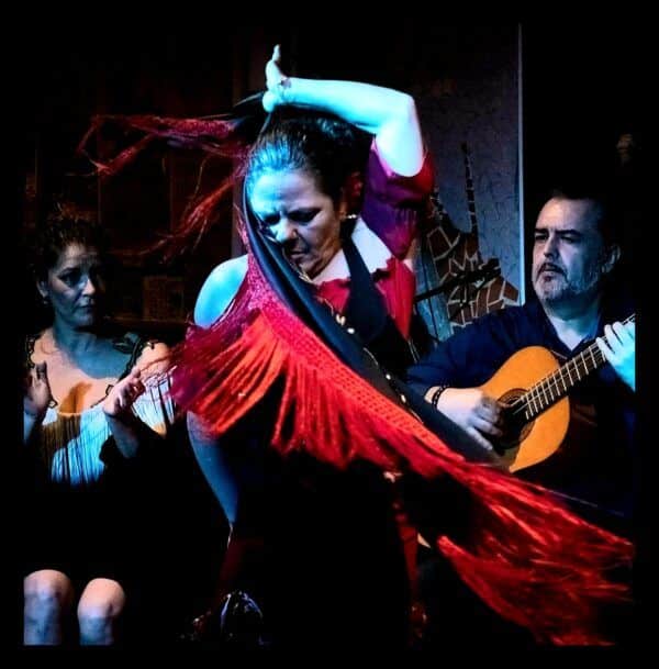 Flamenca en Tablao Flamenco el Toro y la Luna - FLAMENCONLINE.com