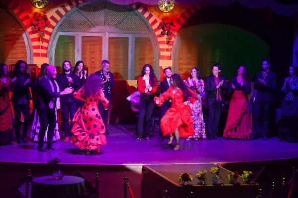 Baile Flamenco en el Tablao Flamenco El Palacio Andaluz - Flamenco Online