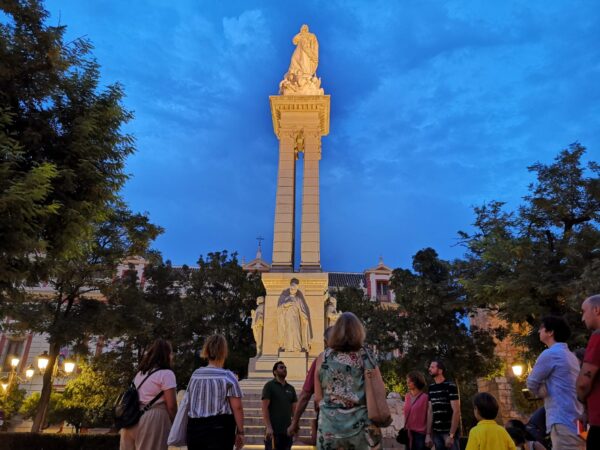 Grupo de la Ruta Guiada a Sevilla Encantada - FLAMENCO ONLINE